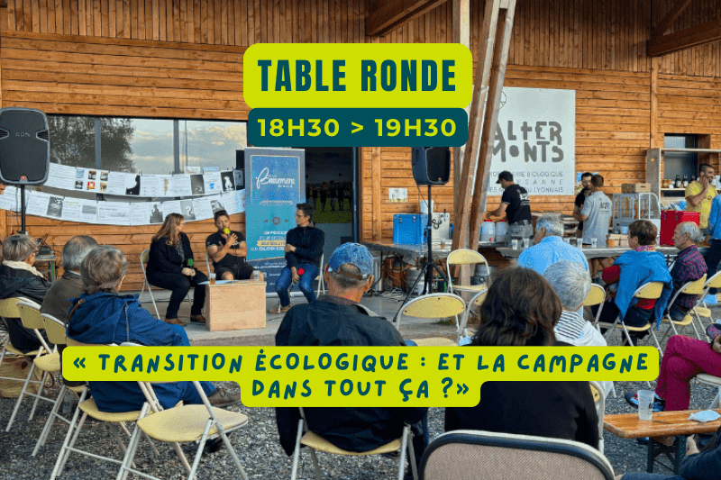 Table ronde en un battement d'aile